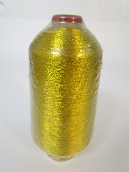 Нитки металлизир. золото, вышив, бобины