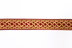 Галун ФР ПЛЕТЕНКА бордо шир. 2,3 см Галун ФР ПЛЕТЕНКА бордо шир. 2,3 см
