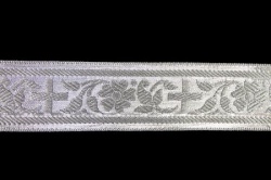 Галун ИНДИЯ ролик сереб. шир. 4 см Галун ИНДИЯ ролик сереб. шир. 4 см