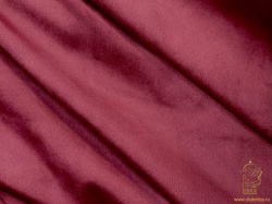Бархат бордо портьерный , п/э, шир. 300 см