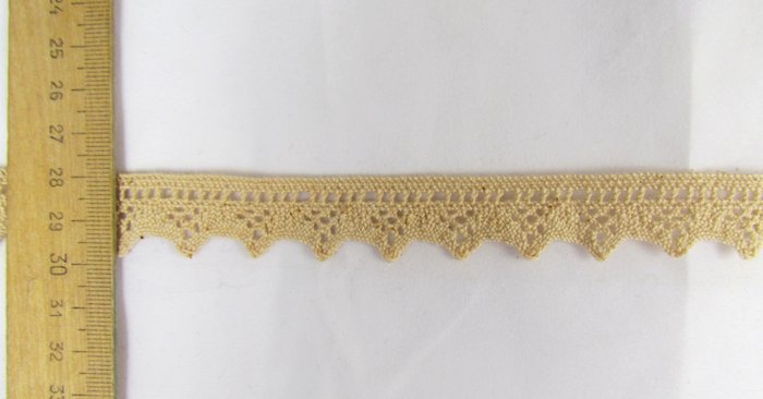 Кружево 108, плетеное, белое