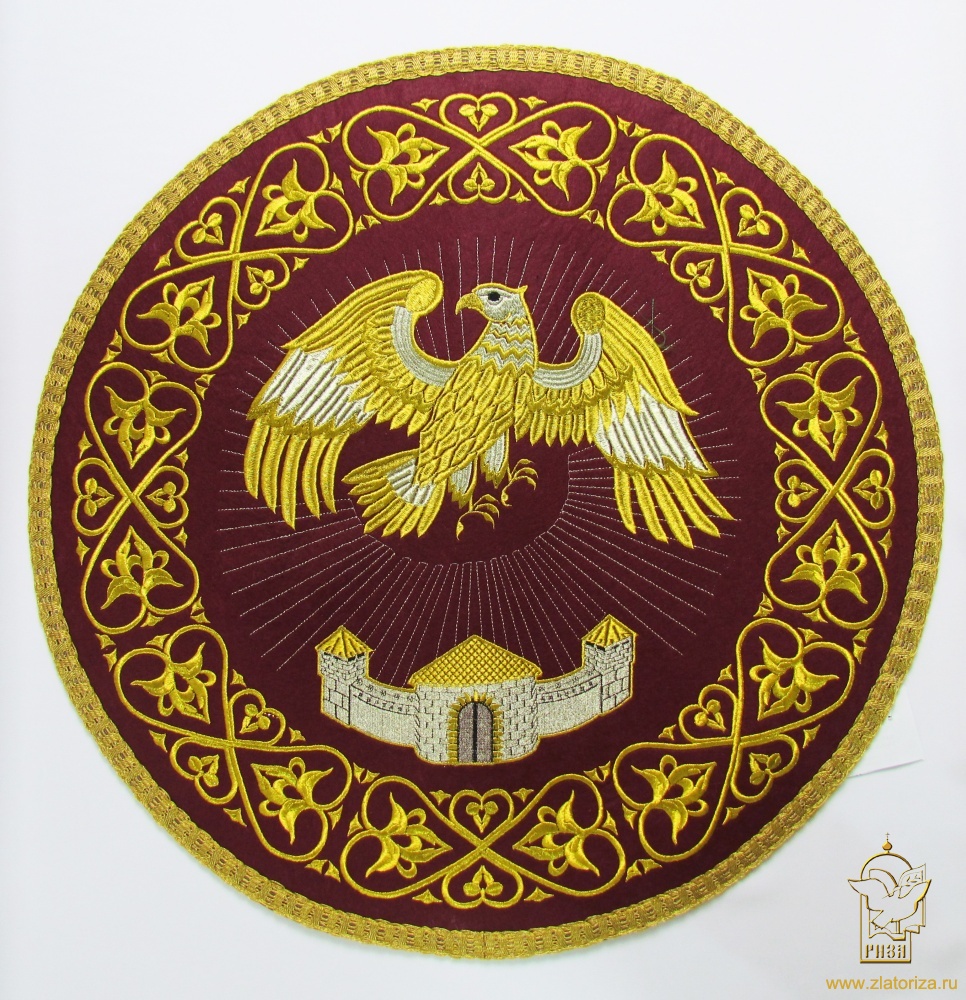 Орлец, бордо, диаметр 63 см,