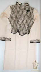 Платье погребальное ВЕЧЕР, габардин , цвет - беж