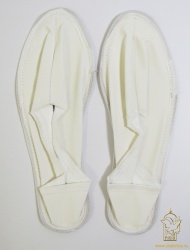 Тапочки белые для погребения