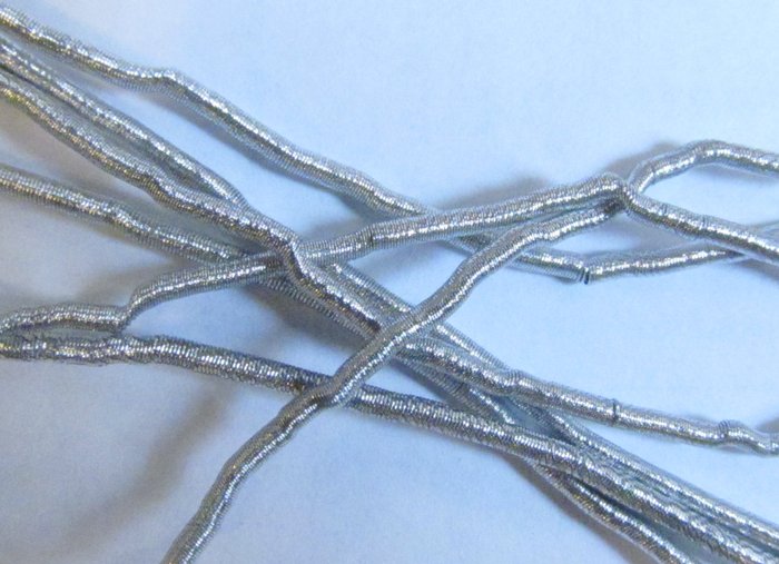 Канитель 1К серебро