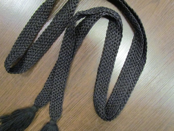 Пояс сутаж, шир. 2 см, длина 1,8 м