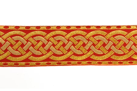 Галун ФР ПЛЕТЕНКА красн. шир. 6 см