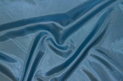 Подкладочная ткань, голубая, шир. 112 см, полиэстр