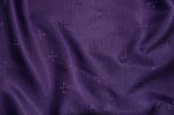 Подкладочная, жаккард церковный, фиолетовая, шир. 185 см. , полиэстер