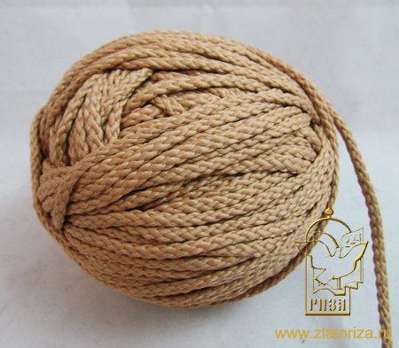 Шнур поручный коричневый