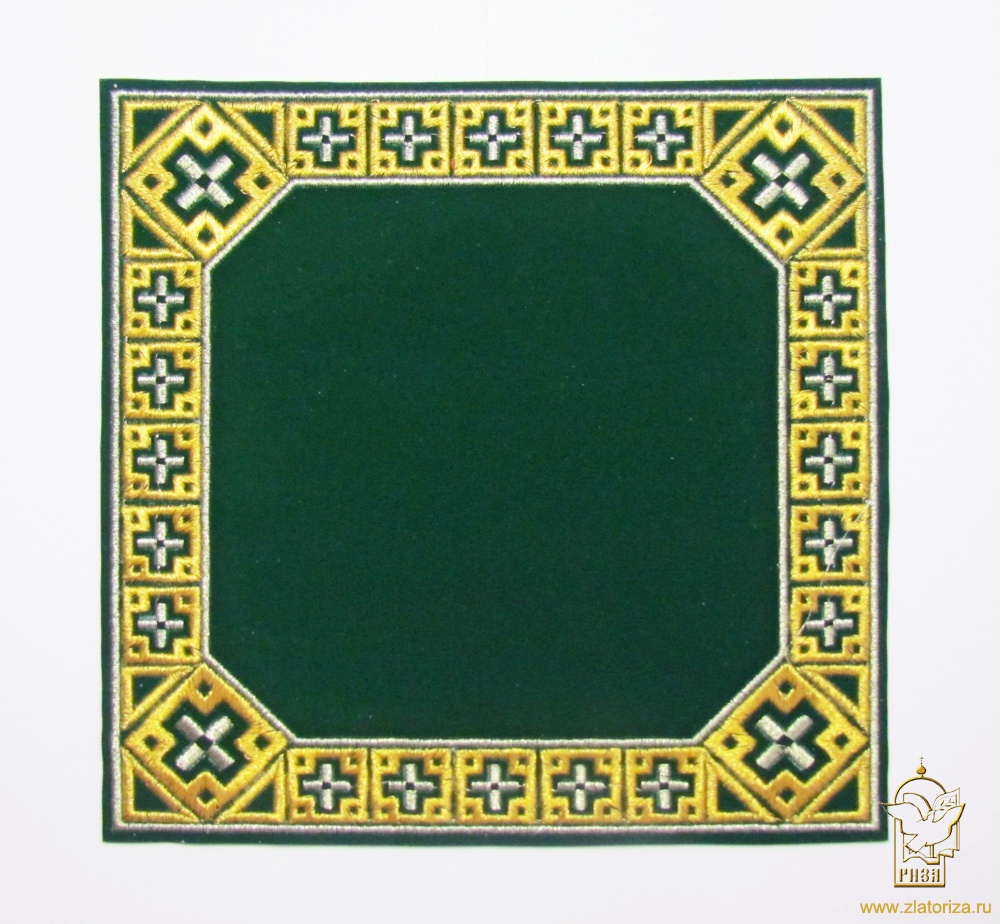 Подкрестье Квадрат 24 х 24 см, замша