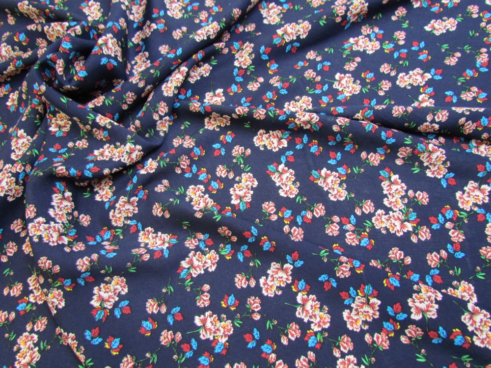 Штапель ЦВЕТОЧКИ 26, шир. 150 см