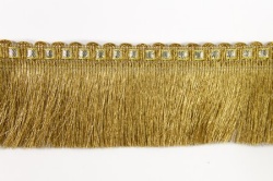 Бахрома золото 57, шир. 5,5 см Бахрома золото 57, шир. 5,5 см