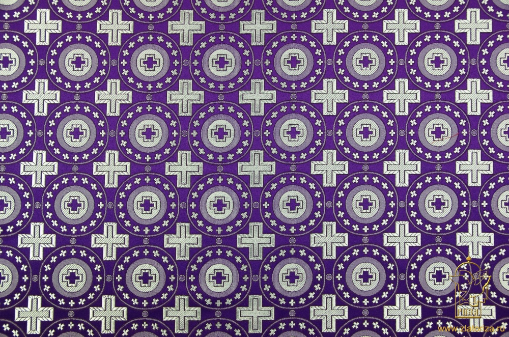 Шелк МИРЛИКИЙСКИЙ (МАЛЫЙ), фиолетовый с серебром, шир. 150 см, Рахманово