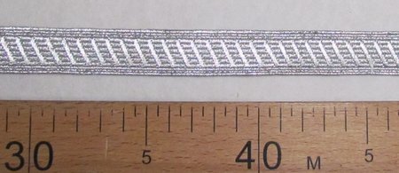 Галун ТРАКТОР сереб. шир. 2 см