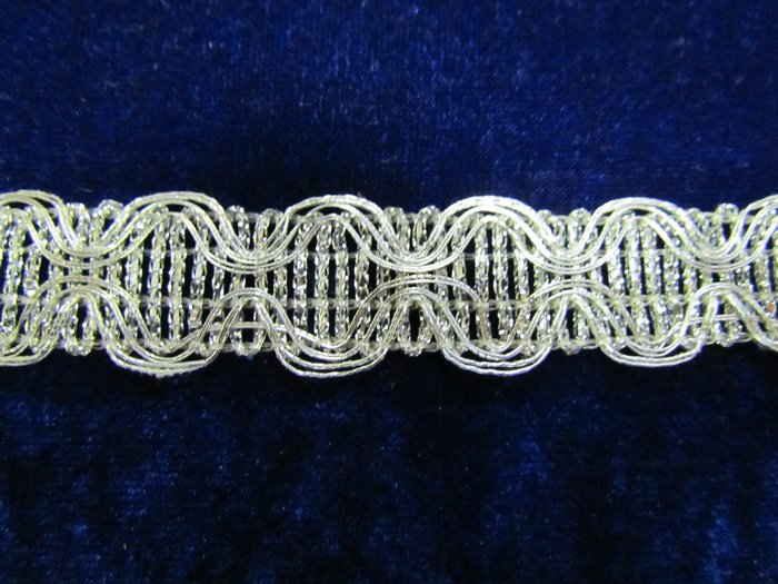 Тесьма серебро 56