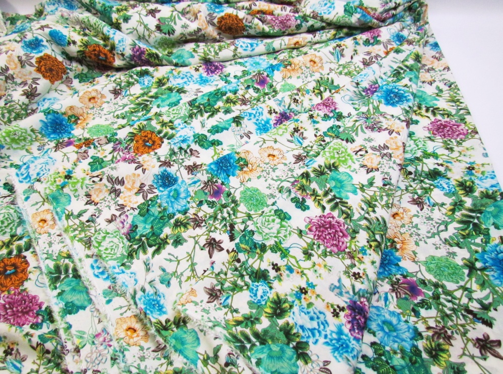 Штапель ЦВЕТОЧКИ 39, шир. 150 см