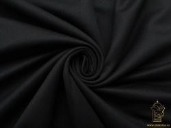 Полушерсть, черная, 44% шерсть + 54% ПА,+ 2\% эл. шир. 154 см