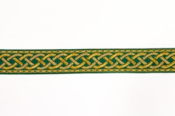 Галун ФР ПЛЕТЕНКА зелен. шир. 2,3 см Галун ФР ПЛЕТЕНКА зелен. шир. 2,3 см