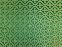 Шелк ПРЕОБРАЖЕНИЕ, зеленый с золотом, шир. 150 см Шелк ПРЕОБРАЖЕНИЕ, зеленый с золотом, шир. 150 см