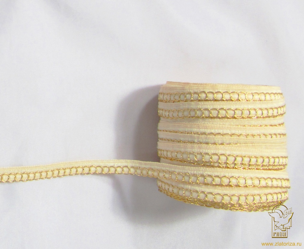 Тесьма золото 23, 20 м , арт. Z589-С01, Финист