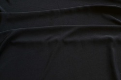 Мокрый шелк, черный, шир. 150 см