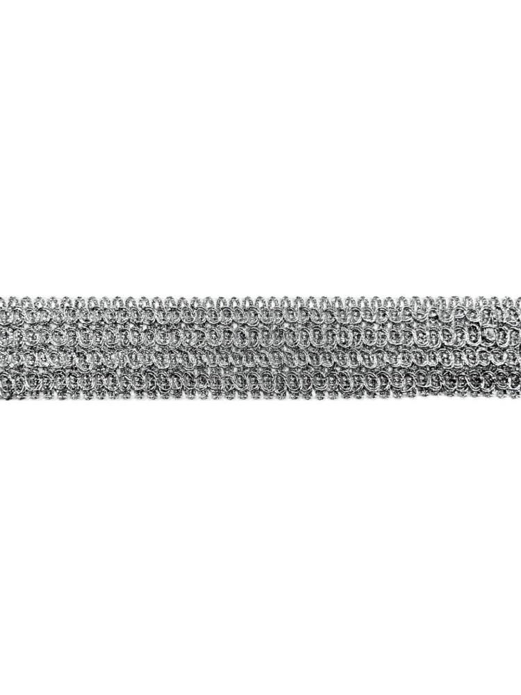 Тесьма серебро 95
