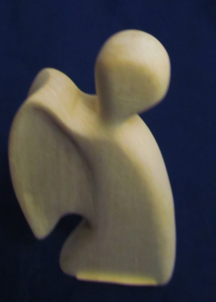 Фигурка Ангел малый, дерево, ручная работа. Произведено обществом инвалидов Свердловской области