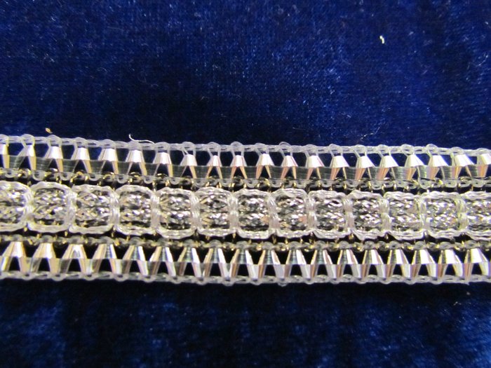 Тесьма серебро 59