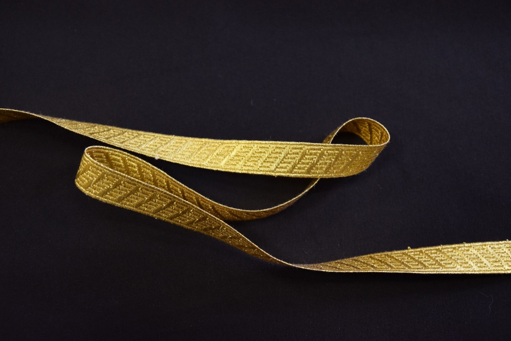 Галун ТРАКТОР золото, шир. 1,3 см