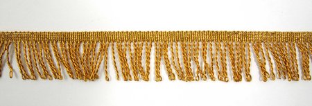 Бахрома золото 64, шир. 3 см, в упаковке 20 м, арт. 1797
