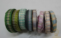 Лента шотландка, шир. 1-1,5 см