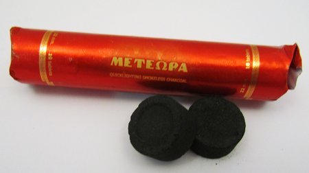 Уголь быстроразжигаемый №103122 диаметр 22 мм 24х10 (малый) Meteora