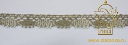 Кружево 171, плетеное, шир. 1,8 см