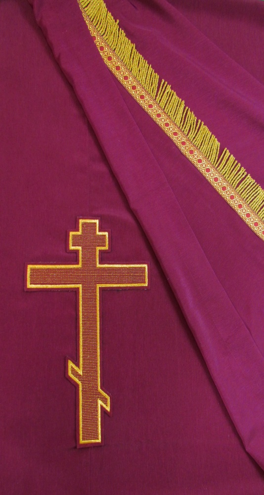 Катапетасма бордовая 1,60х3,45