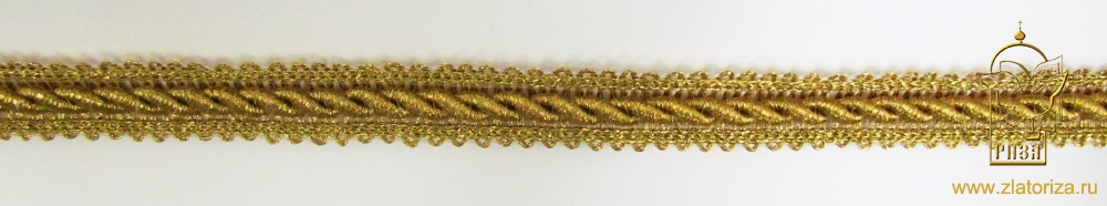Тесьма золото 49