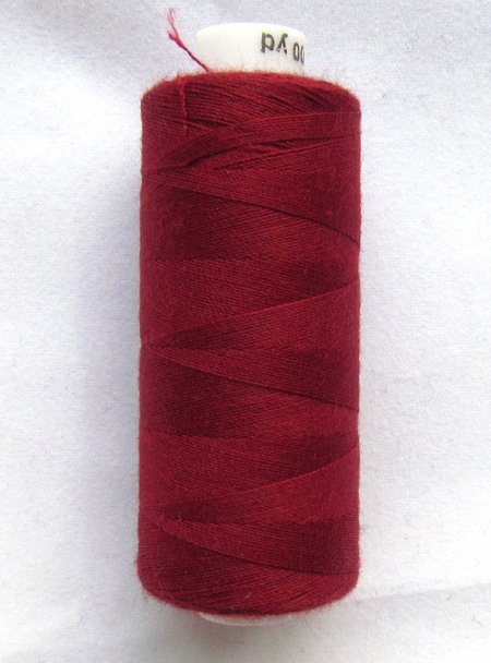 Нитки ИДЕАЛ 400 яр. бордо (в целлофане)