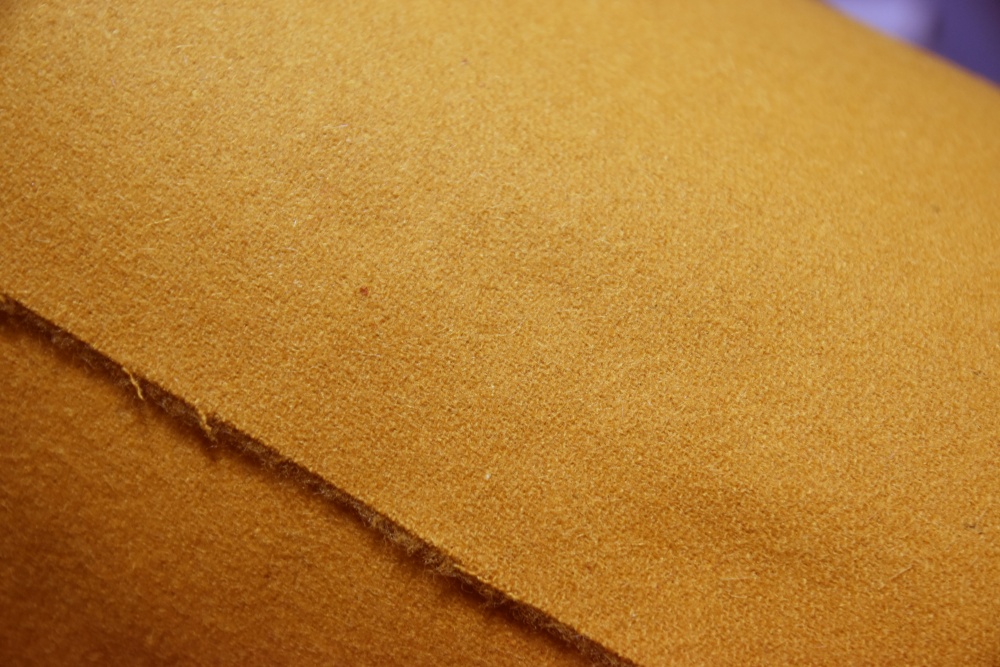 Сукно приборное 2581 желтое, шир. 150, плотность 330 гр/кв. м