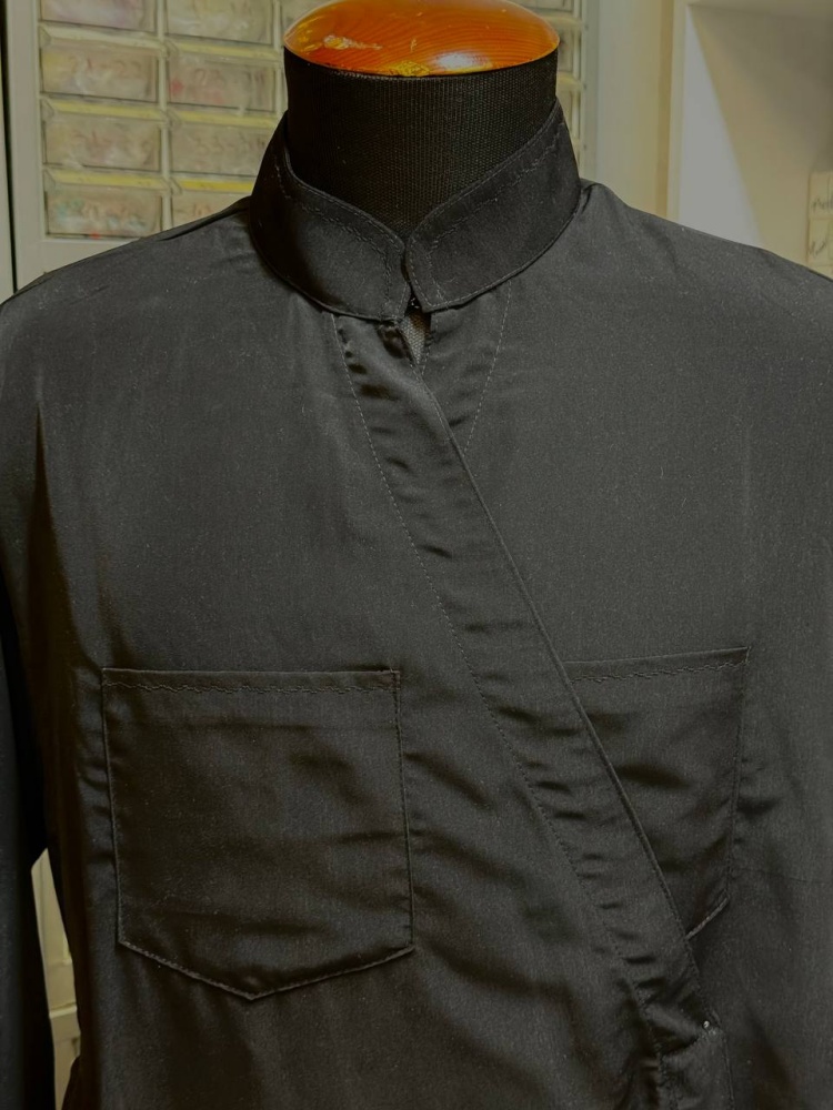 Подрясник Греческий, мужской, мокрый шелк