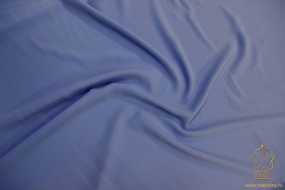 Полиэстер ЭЛЕОН, цвет - голубой, шир. 150