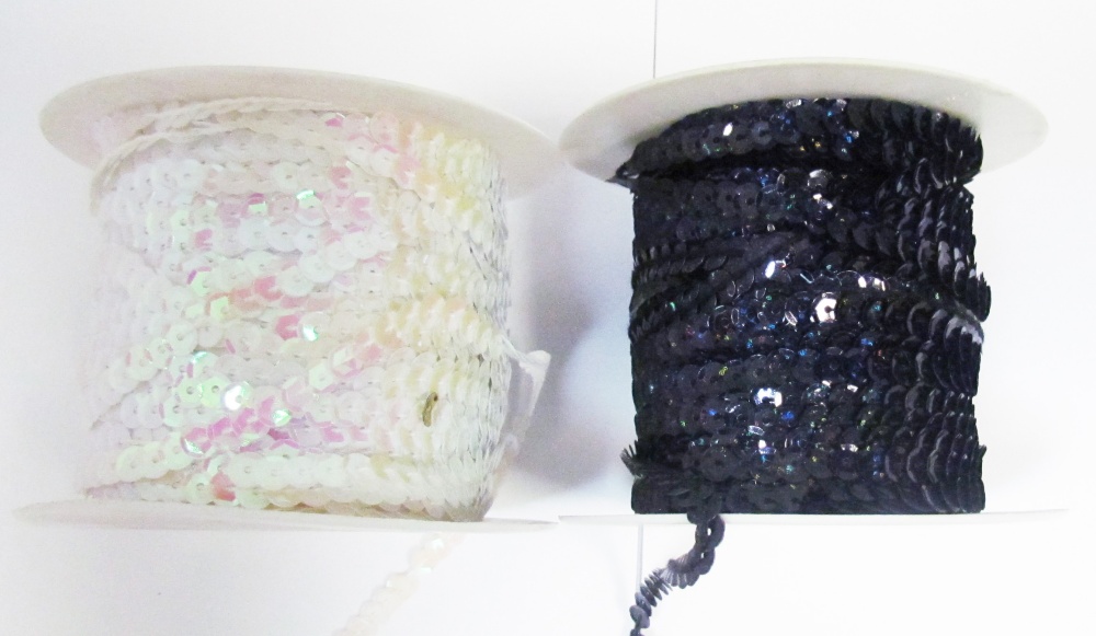 Пайетки на нитке