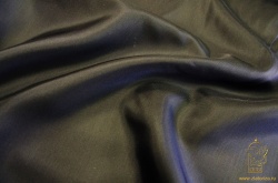 Подкладочная ткань, саржа, черная, шир. 150 см, вискоза