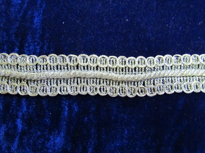 Тесьма серебро 87