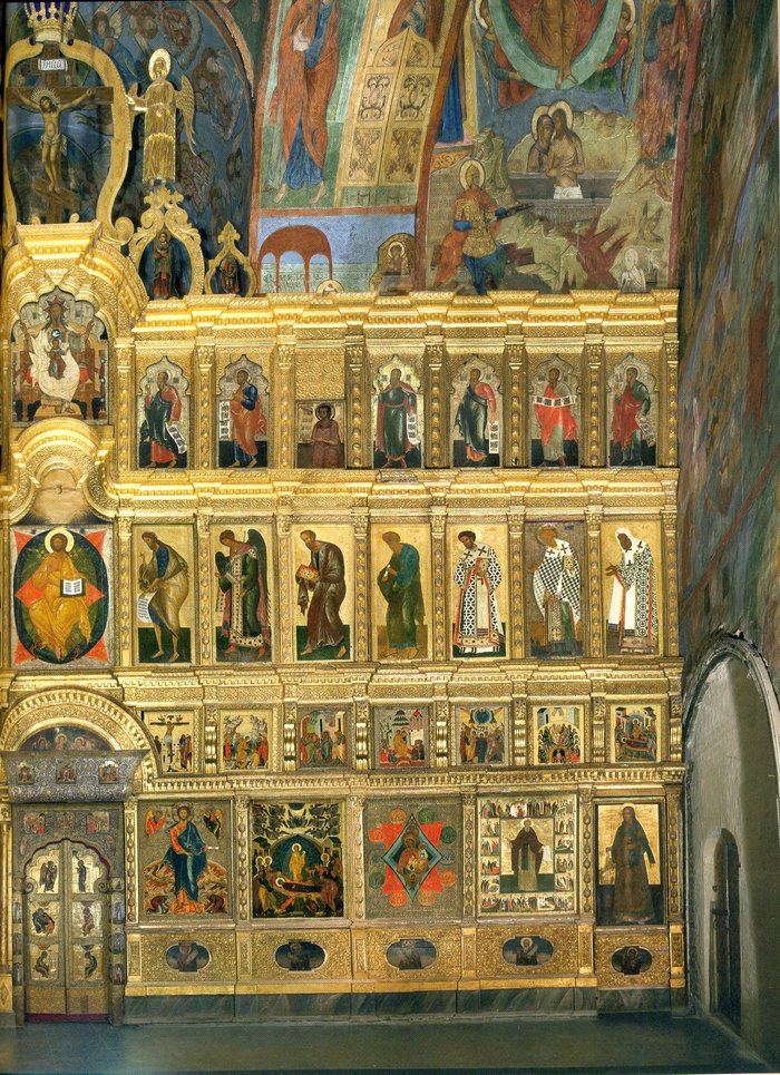 Иконостас Успенского собора Кирилло-Белозерского монастыря. Кириллов