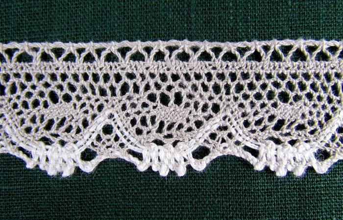 Кружево 157, плетеное, шир. 3,5 см