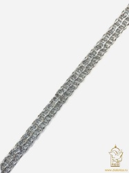 Тесьма серебро 29