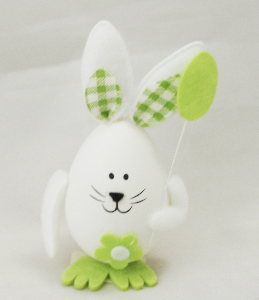 Яйцо игрушка Кролик, пластик , текстиль,декор