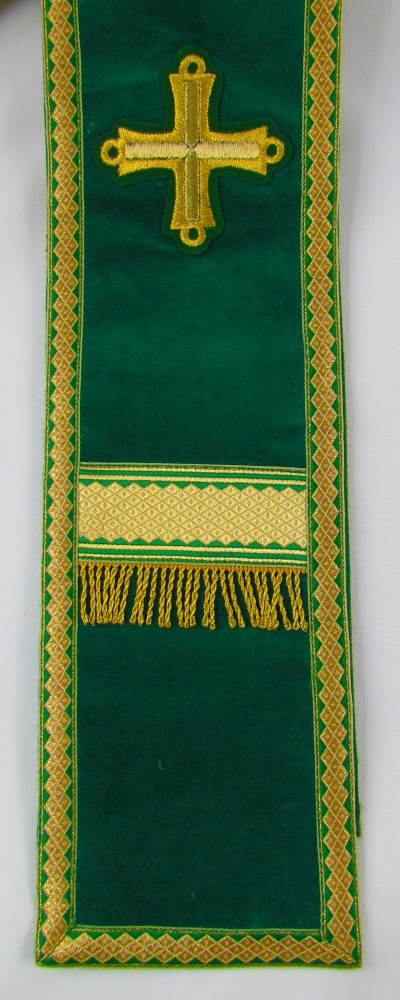 Орарь зеленый бархат