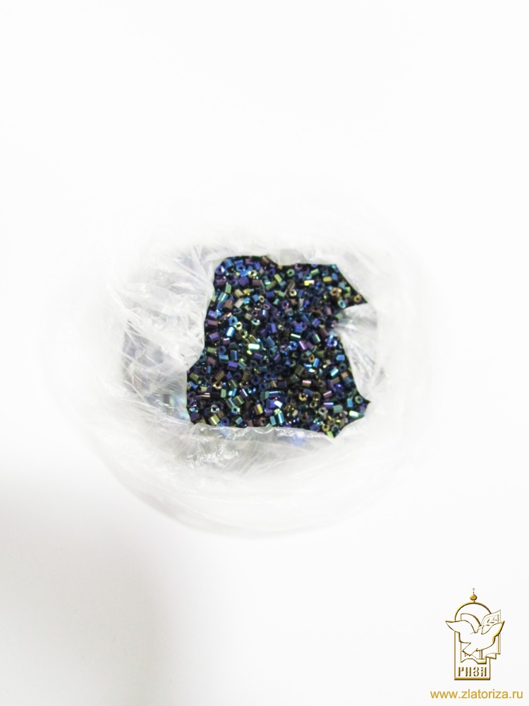 Стеклярус, цвет- микс, Чехия