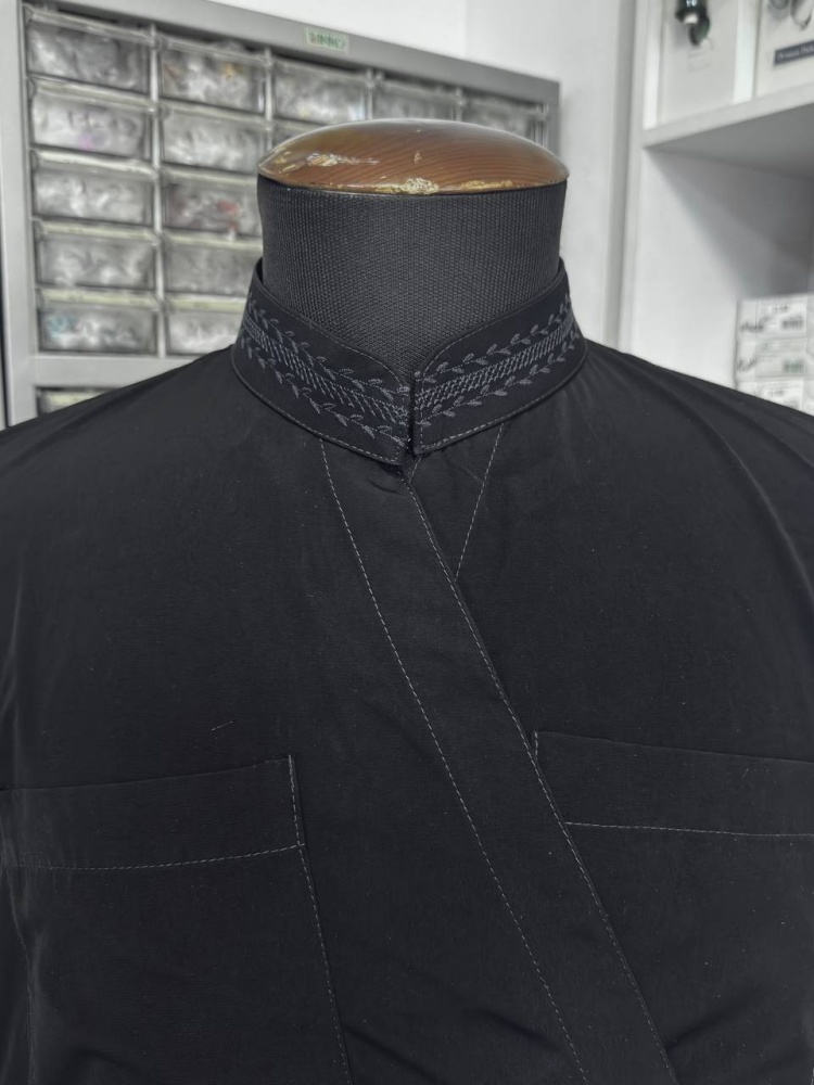 Подрясник Греческий, мужской, мокрый шелк